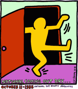 Keith Haring National Coming Out Day